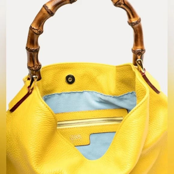 Frances Valentine Muriel bag, Canary Yellow - Picture 4 of 14